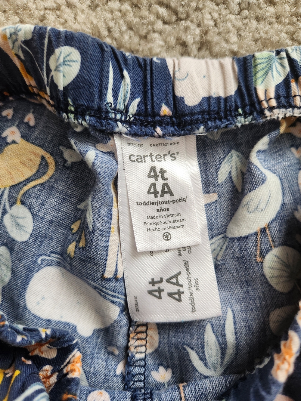 Girls 4T Mix & Match Bundle | Blue, Navy, Gold, Fall, School | 6 Pieces - Picture 16 of 16